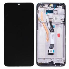 LCD Дисплей Xiaomi Redmi Note 8 Pro (2019) с Тъч скрийн, Рамка (Бял) Оригинал 